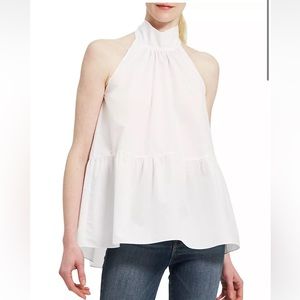 NWT Theory Halter Tier Top